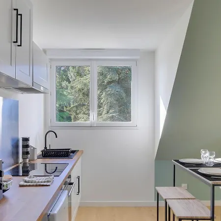 Morgane - Appt Avec Jardin Partage Appartement *